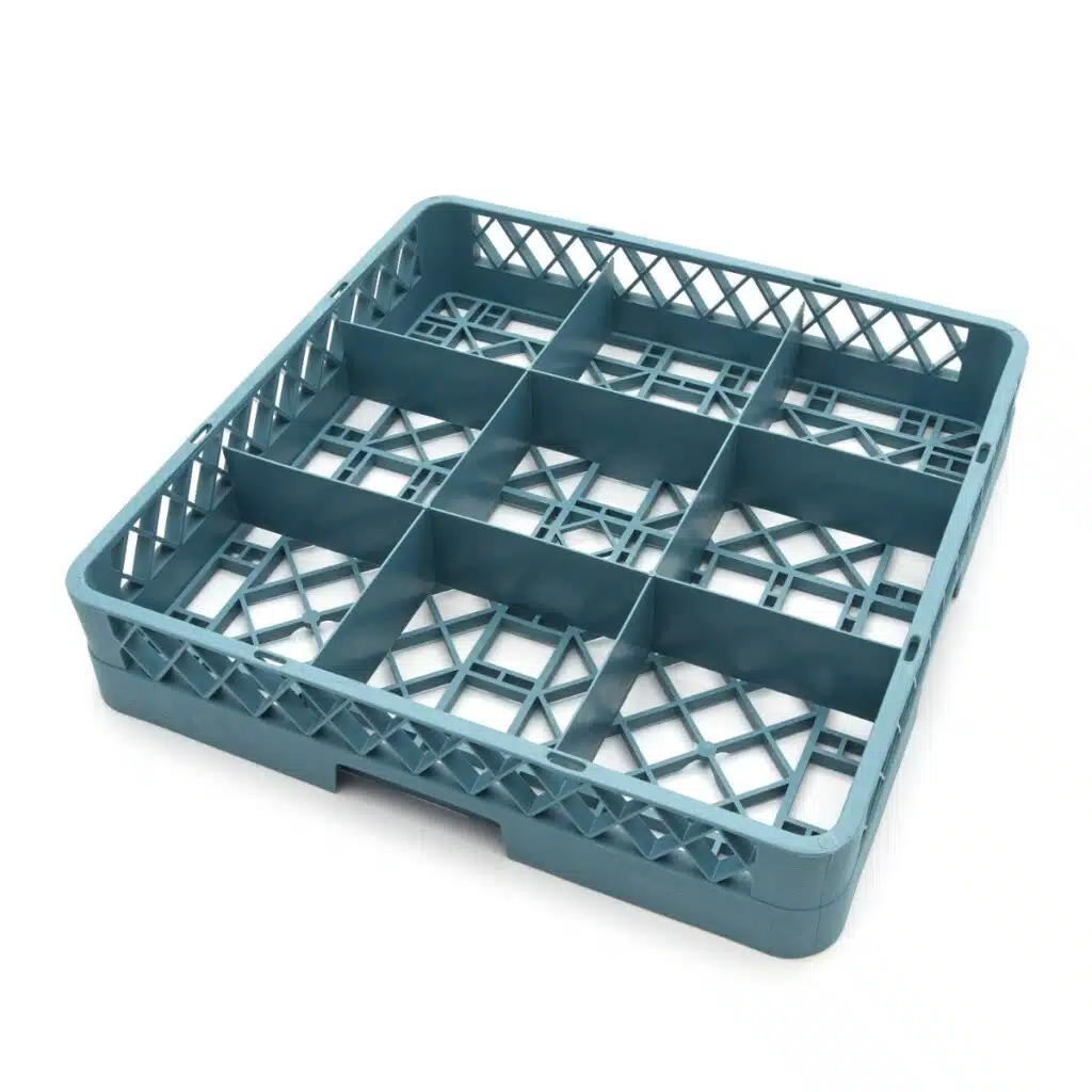 Vaatwasser Glazenkorf - 50 x 50cm - 9 Compartimenten - Afbeelding 2