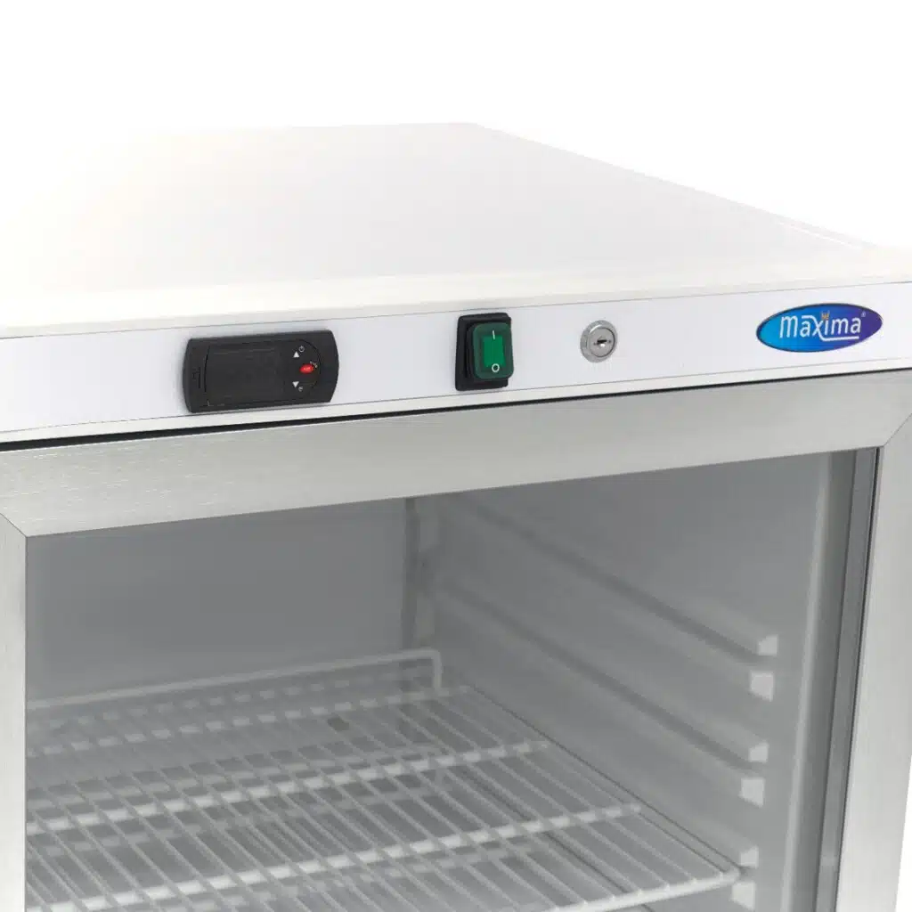 Koelkast - 200 L - Wit - met Glazen Deur - Afbeelding 6