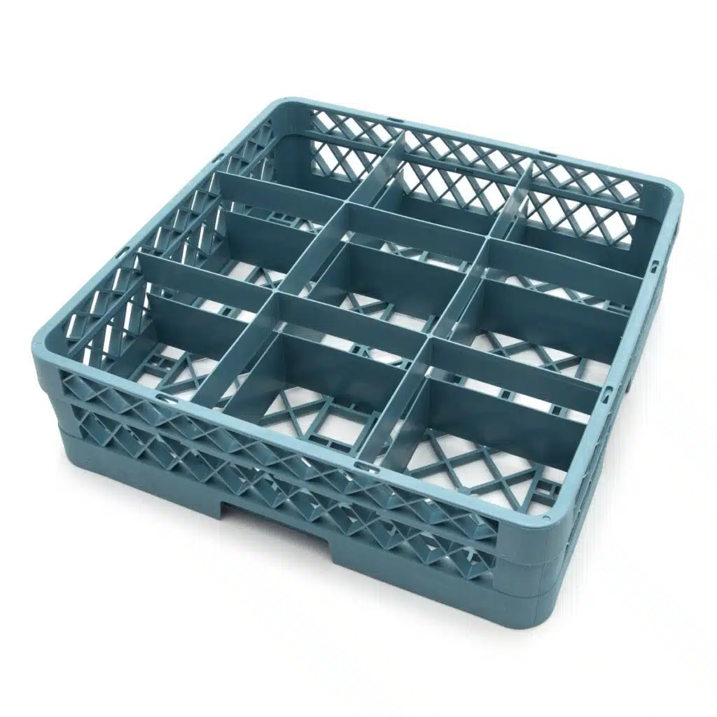 Vaatwasser Glazenkorf Verhoger - 50 x 50 cm - 9 Compartimenten - Afbeelding 3