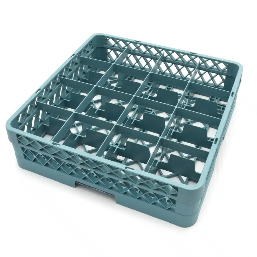 Vaatwasser Glazenkorf Verhoger - 50 x 50 cm - 16 Compartimenten - Afbeelding 3