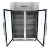 Koelkast - 1200 L - 6 Verstelbare Roosters (2/1 GN) - Rvs - met Glazen Deur - Thumbnail Image 6
