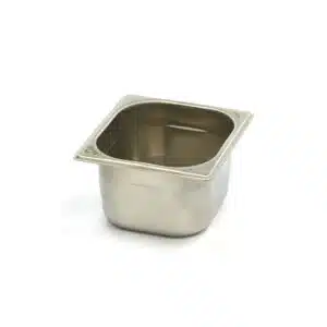 Gastronorm Bak - 1/6 GN - 10 cm Diep - RVS