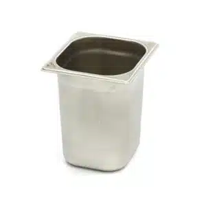 Gastronorm Bak - 1/6 GN - 20 cm Diep - RVS