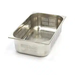 Gastronorm Bak - 1/1 GN - 15 cm Diep - RVS - Geperforeerd
