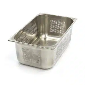 Gastronorm Bak - 1/1 GN - 20 cm Diep - RVS - Geperforeerd