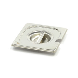 Gastronorm Deksel - 1/6 GN - RVS - met Uitsparing