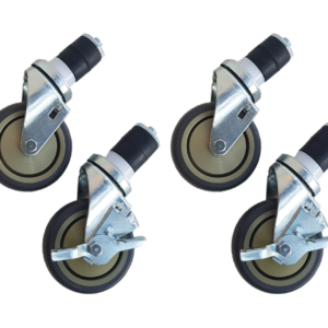 Werktafel wielen 4 stuks- 2 met rem - 4 inch / 10,2 cm