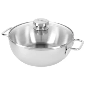 Demeyere Apollo 7 Conische Sudderpan met glasdeksel