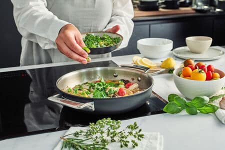 Demeyere Black 5 Kookpan met deksel - Afbeelding 2